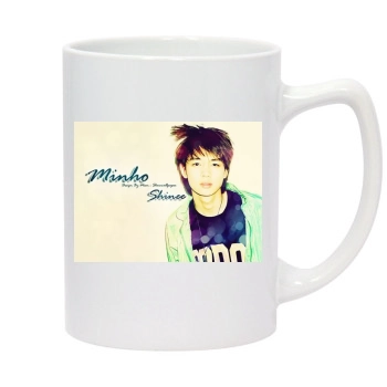 SHINee 14oz White Statesman Mug