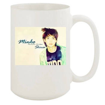 SHINee 15oz White Mug