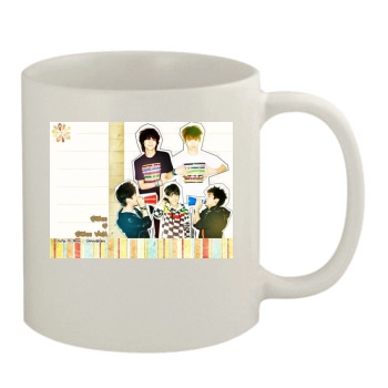 SHINee 11oz White Mug