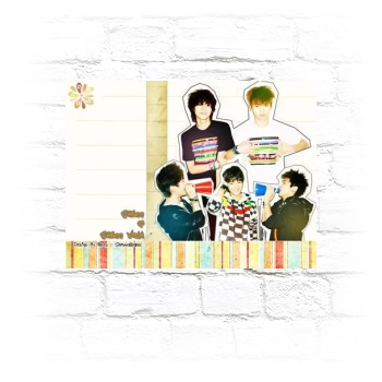 SHINee Metal Wall Art