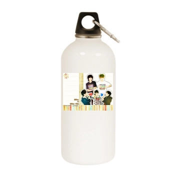 SHINee White Water Bottle With Carabiner