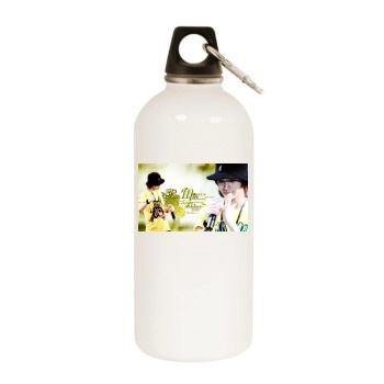 SHINee White Water Bottle With Carabiner