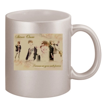 SHINee 11oz Metallic Silver Mug