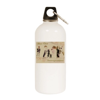 SHINee White Water Bottle With Carabiner