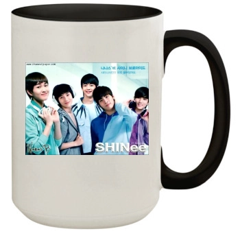 SHINee 15oz Colored Inner & Handle Mug