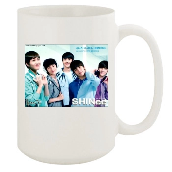 SHINee 15oz White Mug