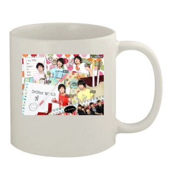 SHINee 11oz White Mug