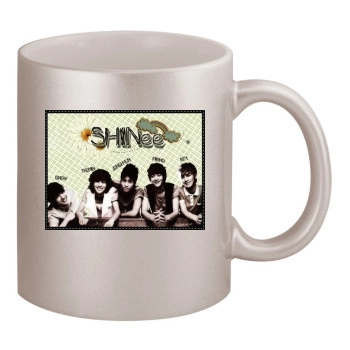 SHINee 11oz Metallic Silver Mug