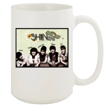 SHINee 15oz White Mug