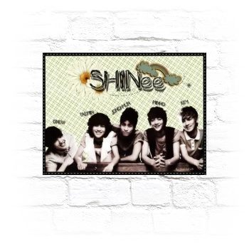 SHINee Metal Wall Art