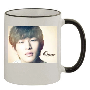 SHINee 11oz Colored Rim & Handle Mug