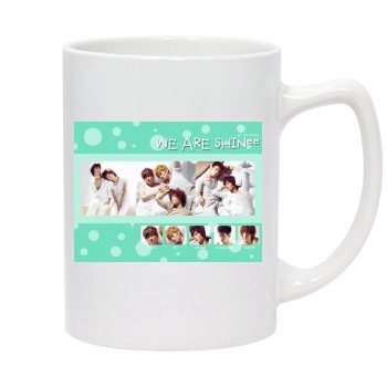 SHINee 14oz White Statesman Mug