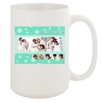 SHINee 15oz White Mug