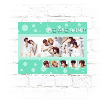 SHINee Metal Wall Art