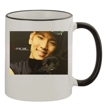 SHINee 11oz Colored Rim & Handle Mug