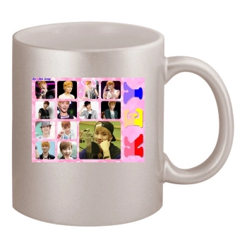 SHINee 11oz Metallic Silver Mug