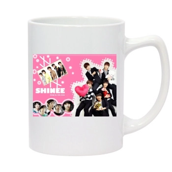 SHINee 14oz White Statesman Mug