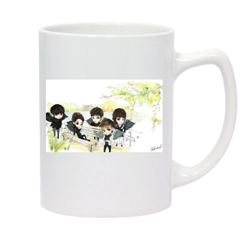 SHINee 14oz White Statesman Mug