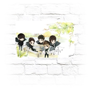 SHINee Metal Wall Art