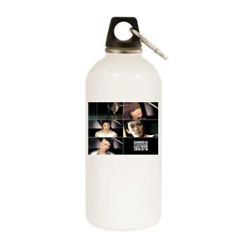 SHINee White Water Bottle With Carabiner