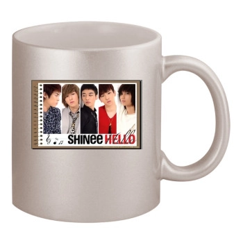 SHINee 11oz Metallic Silver Mug