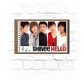 SHINee Metal Wall Art