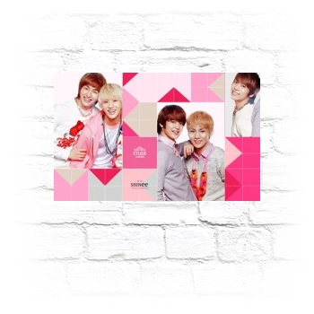 SHINee Metal Wall Art