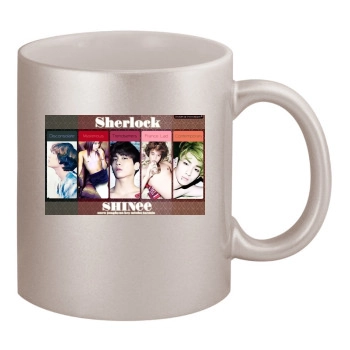 SHINee 11oz Metallic Silver Mug