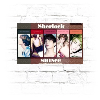 SHINee Metal Wall Art