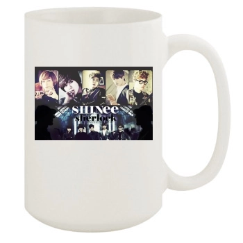 SHINee 15oz White Mug