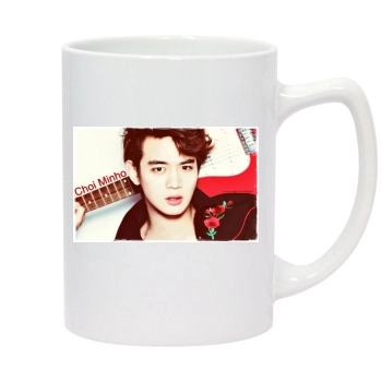 SHINee 14oz White Statesman Mug