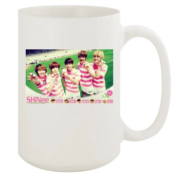 SHINee 15oz White Mug