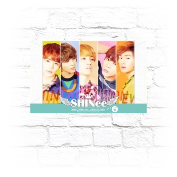 SHINee Metal Wall Art