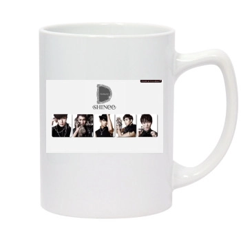 SHINee 14oz White Statesman Mug