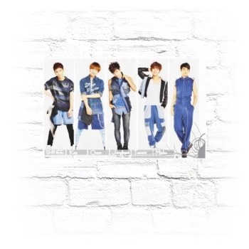 SHINee Metal Wall Art