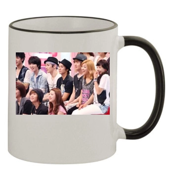 SHINee 11oz Colored Rim & Handle Mug