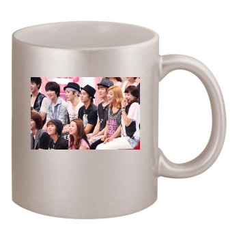 SHINee 11oz Metallic Silver Mug