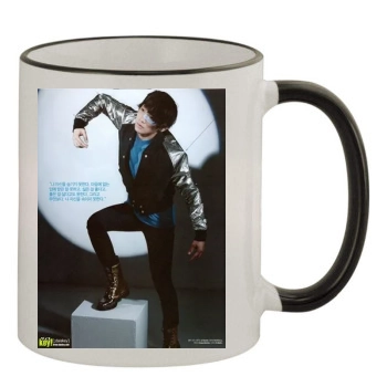 SHINee 11oz Colored Rim & Handle Mug