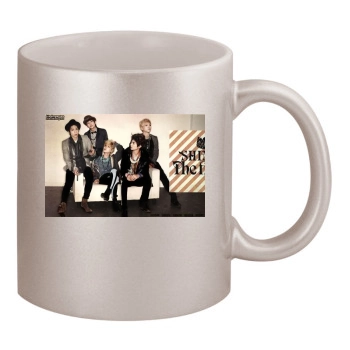 SHINee 11oz Metallic Silver Mug