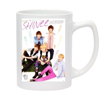 SHINee 14oz White Statesman Mug