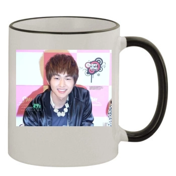 SHINee 11oz Colored Rim & Handle Mug