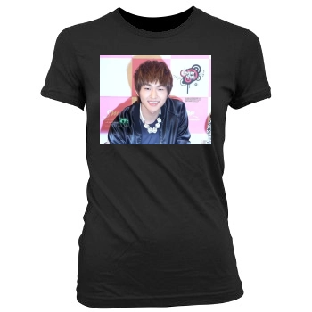 SHINee Women's Junior Cut Crewneck T-Shirt