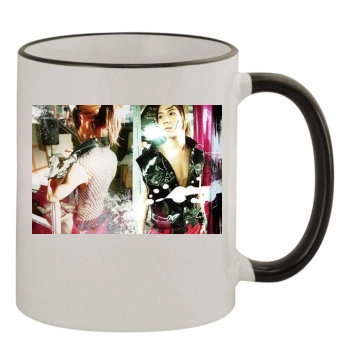 SHINee 11oz Colored Rim & Handle Mug