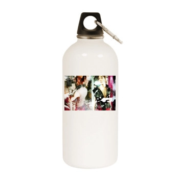 SHINee White Water Bottle With Carabiner