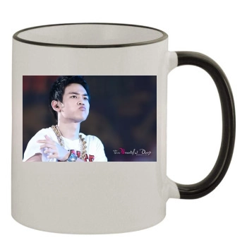 SHINee 11oz Colored Rim & Handle Mug