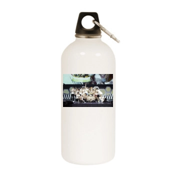 SHINee White Water Bottle With Carabiner