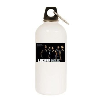 SHINee White Water Bottle With Carabiner