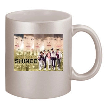 SHINee 11oz Metallic Silver Mug