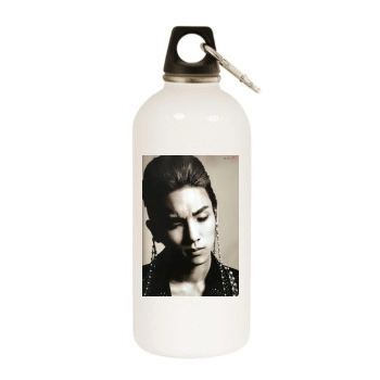 SHINee White Water Bottle With Carabiner