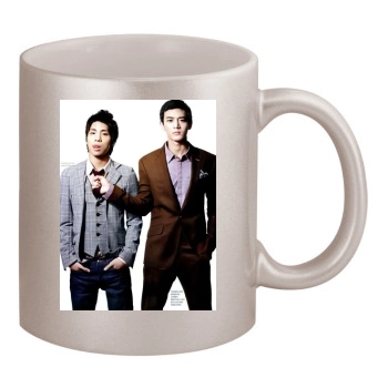 SHINee 11oz Metallic Silver Mug